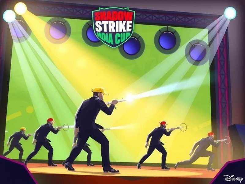 Shadow Strike India Cup tournament finals with Indian teams competing on stage