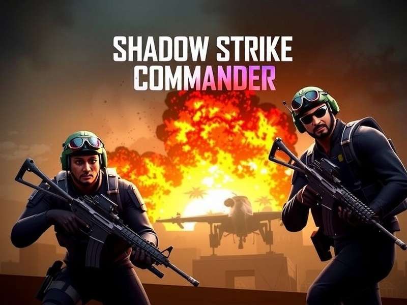 Shadow Strike Commander gameplay showing Indian special forces characters